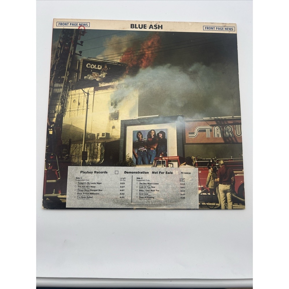 Blue Ash - Front Page News - 1972 Release - Playboy Records